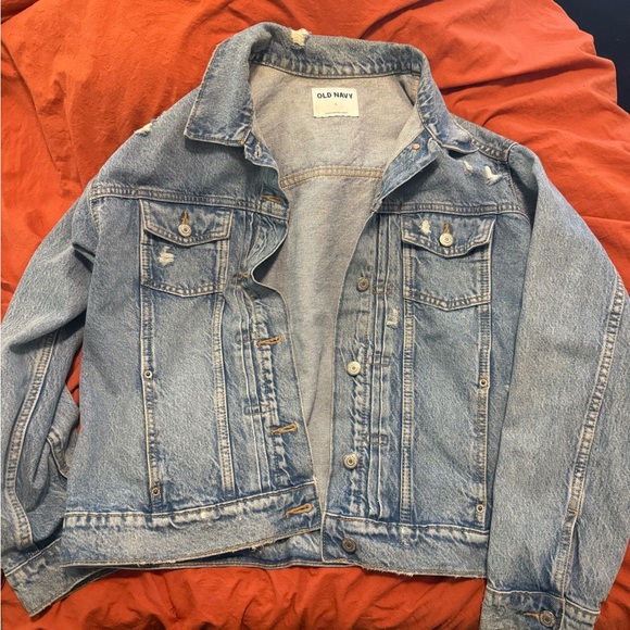 Old Navy Light Blue Denim Jacket - Picture 1 of 1